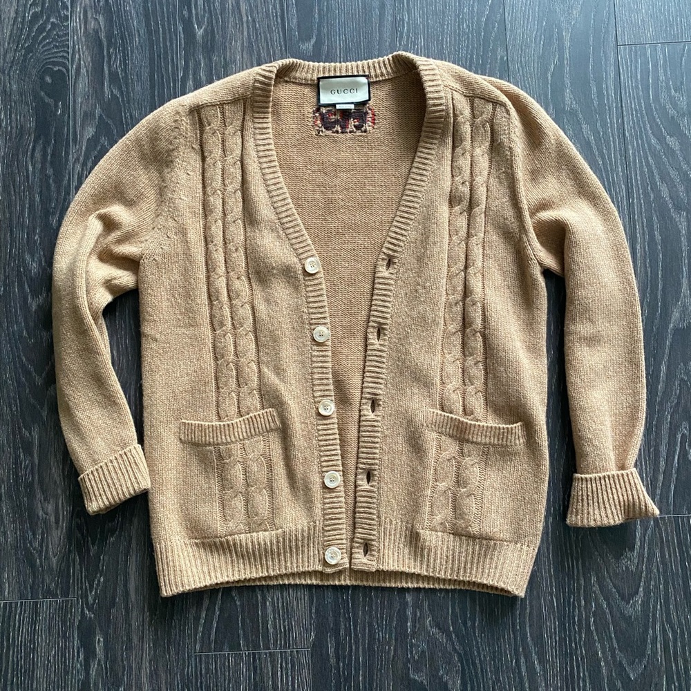 Gucci cable cardigan small - Picture 2 of 9